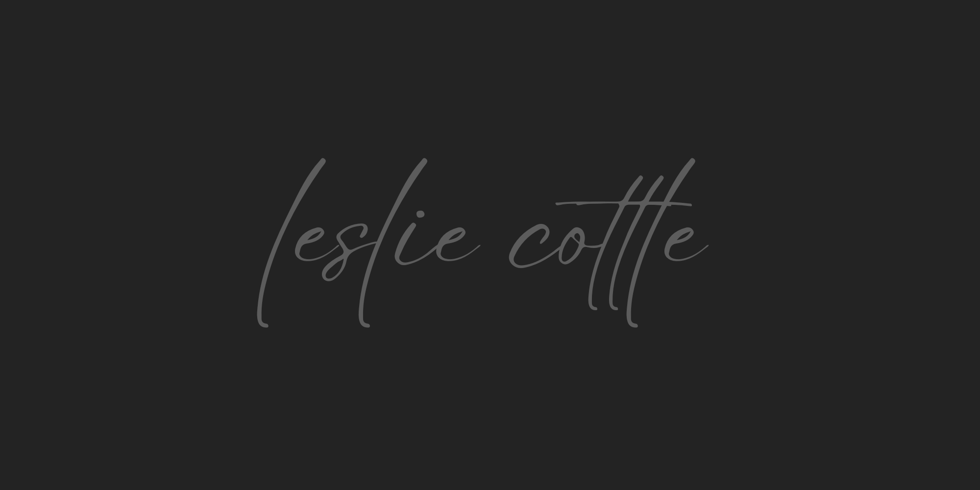 Online Course page for Leslie Cottle