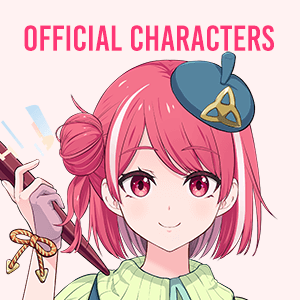 Ayaka the official character of Anime Art Academy