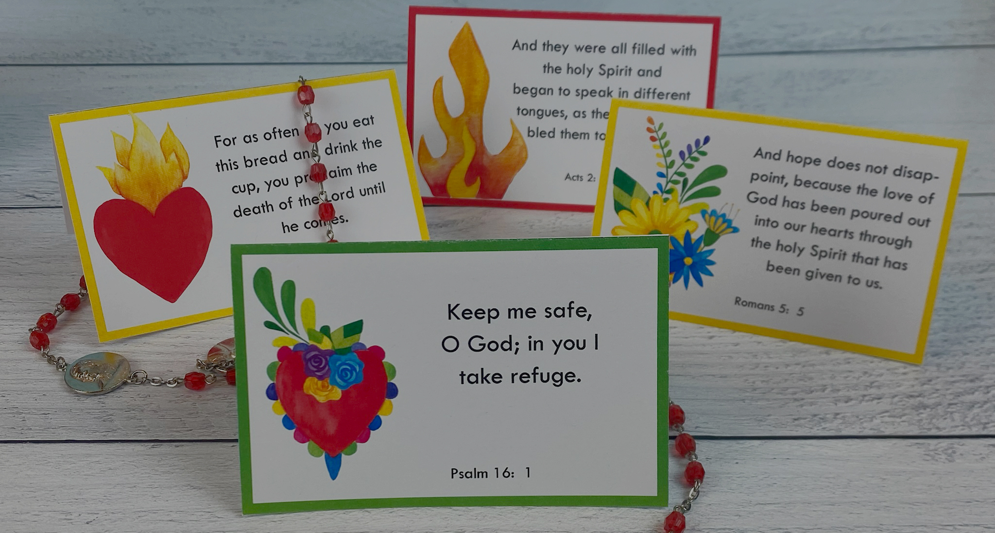 Scripture Cards for June 2022