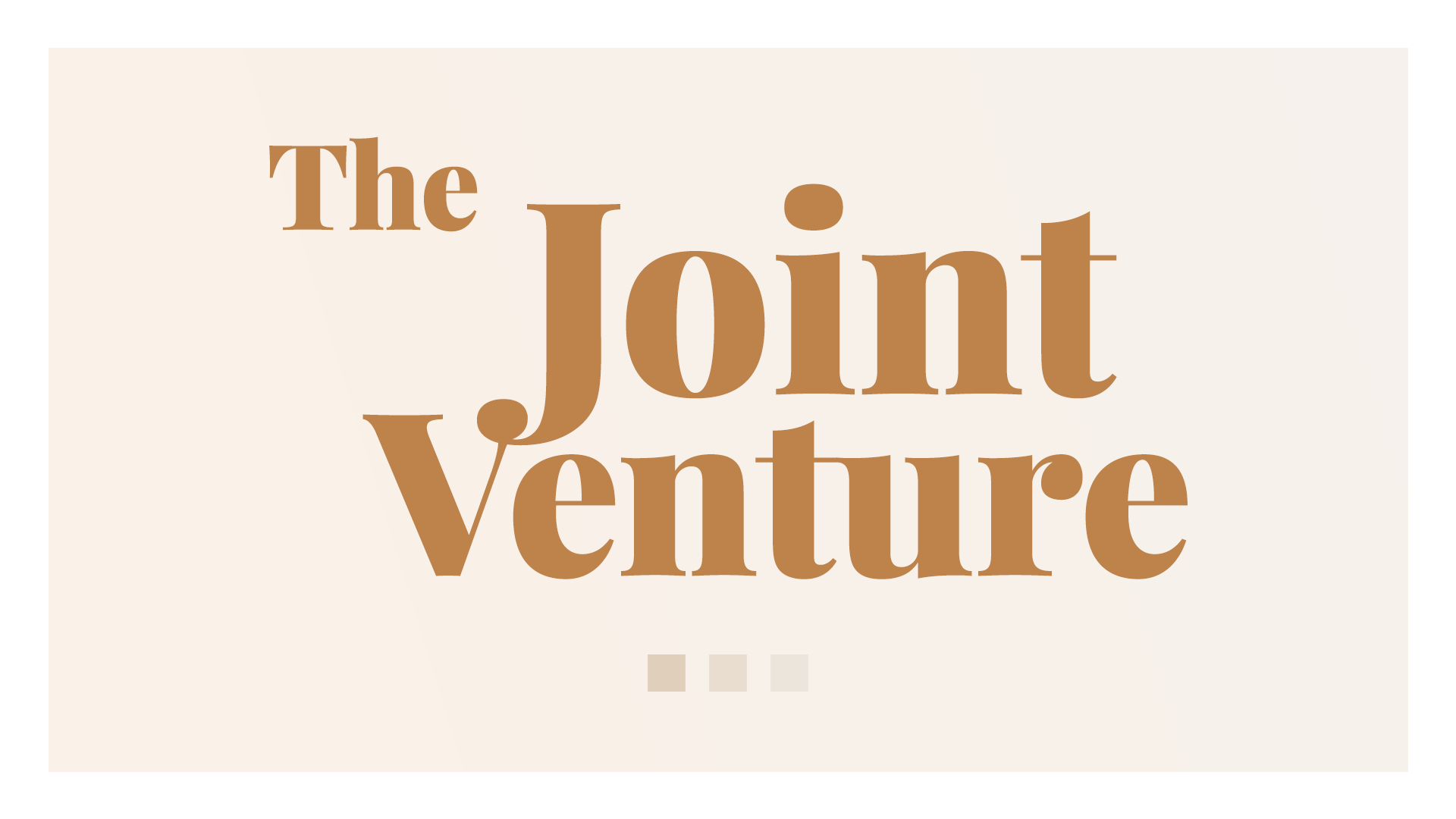 Joint Venture