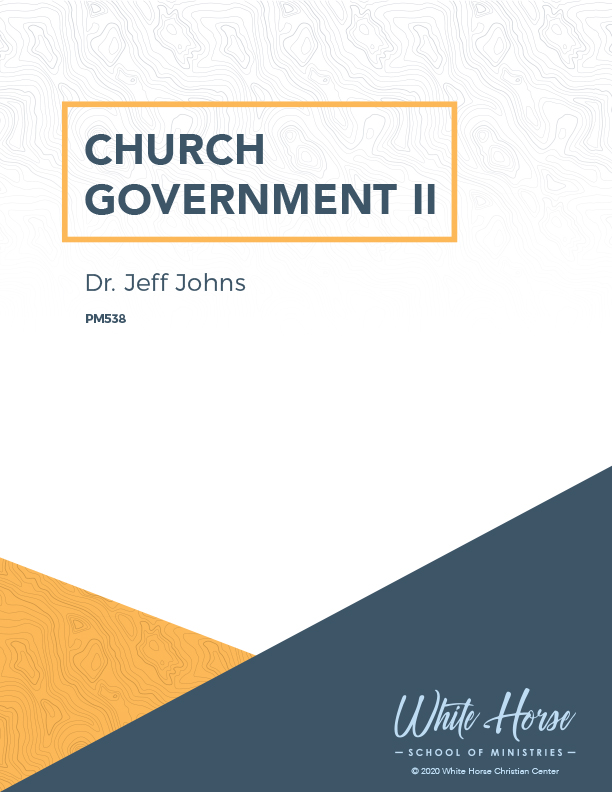 Church Government II - Course Cover
