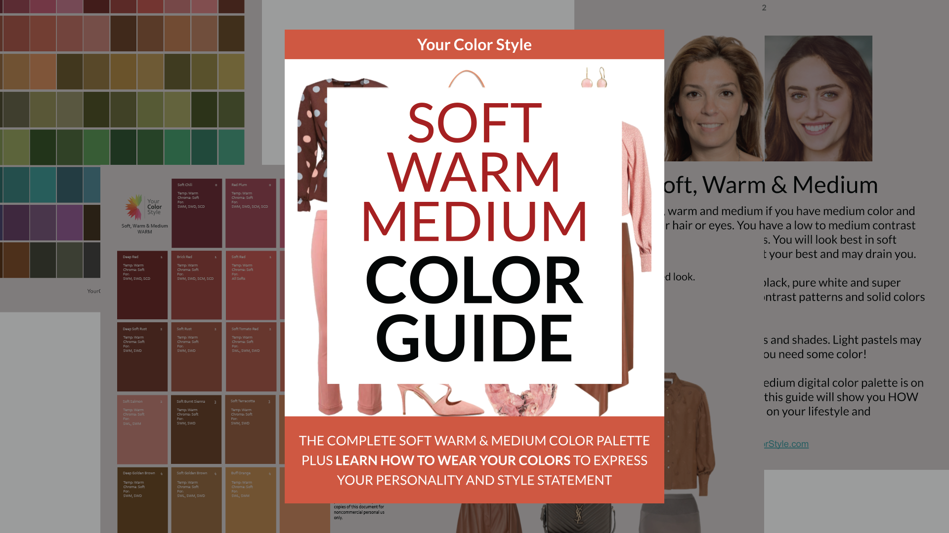 Soft Warm Medium Color Guide