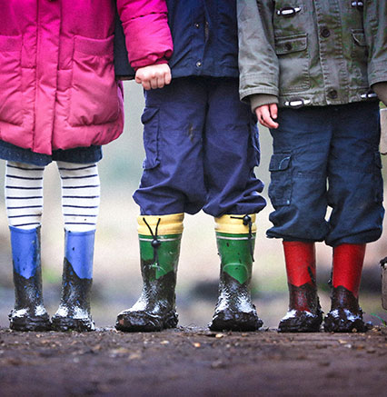 forest school children