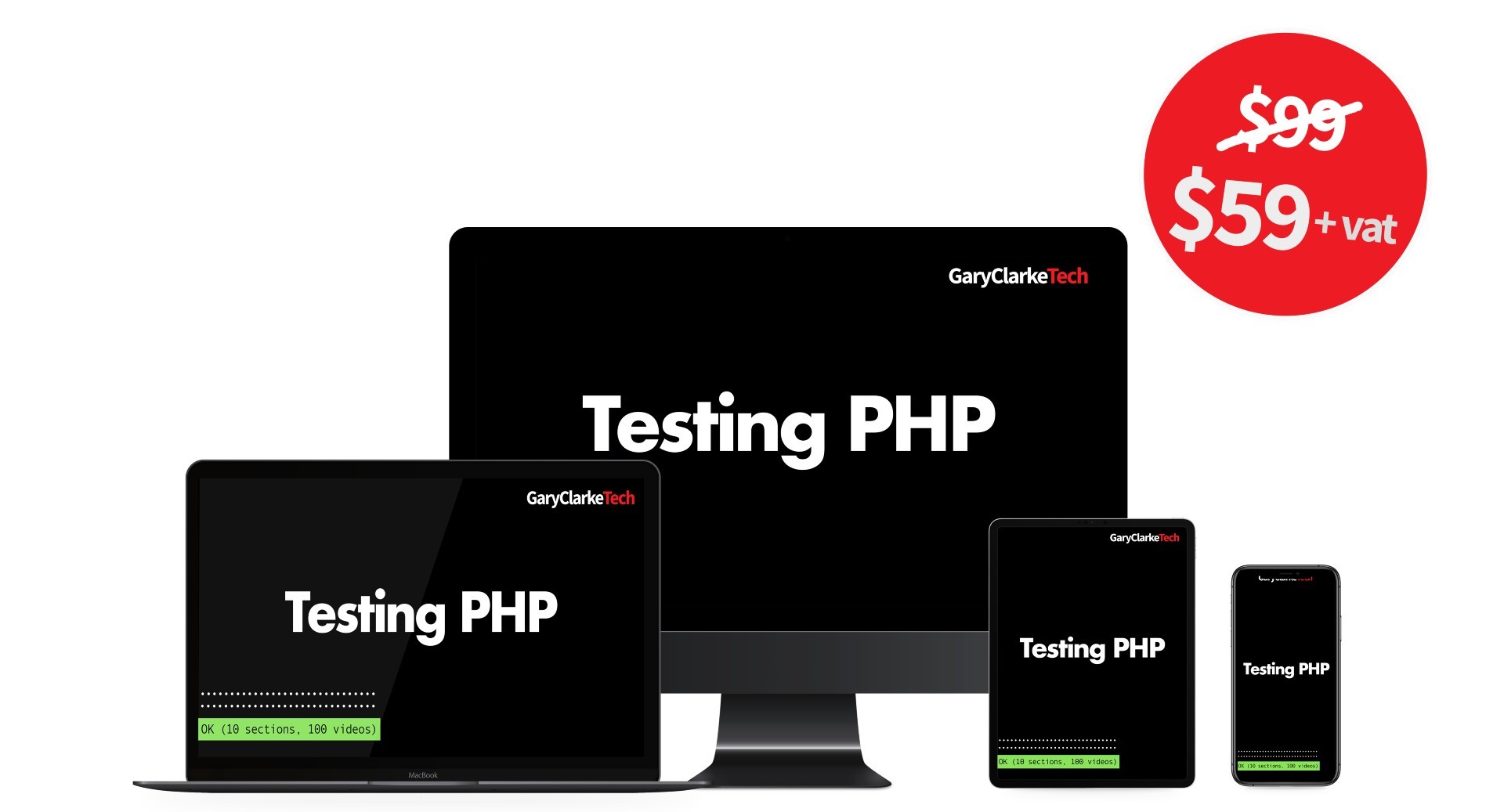 Testing PHP Course all devices