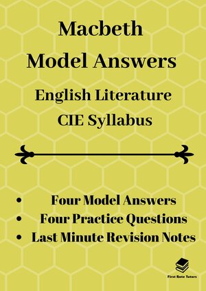 Macbeth Model Answers: CIE Exam Syllabus