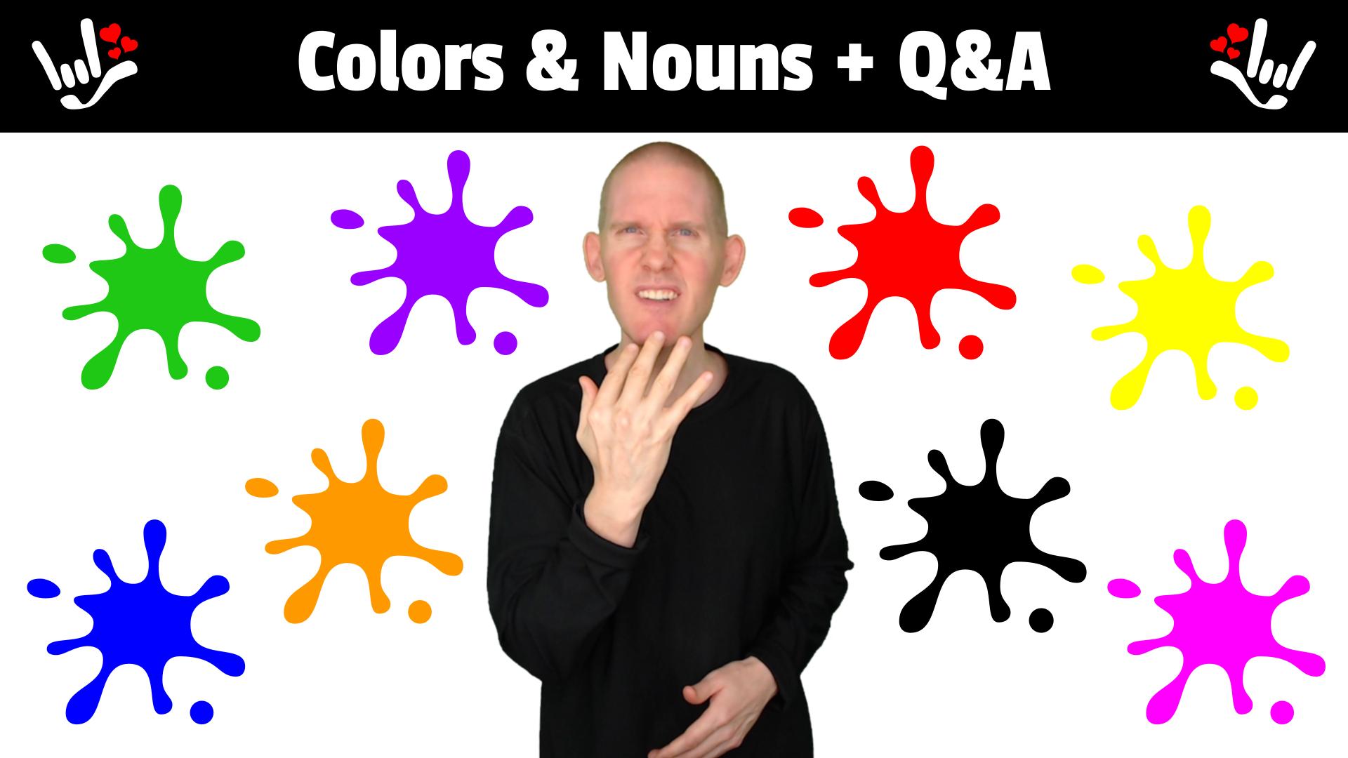 asl colors