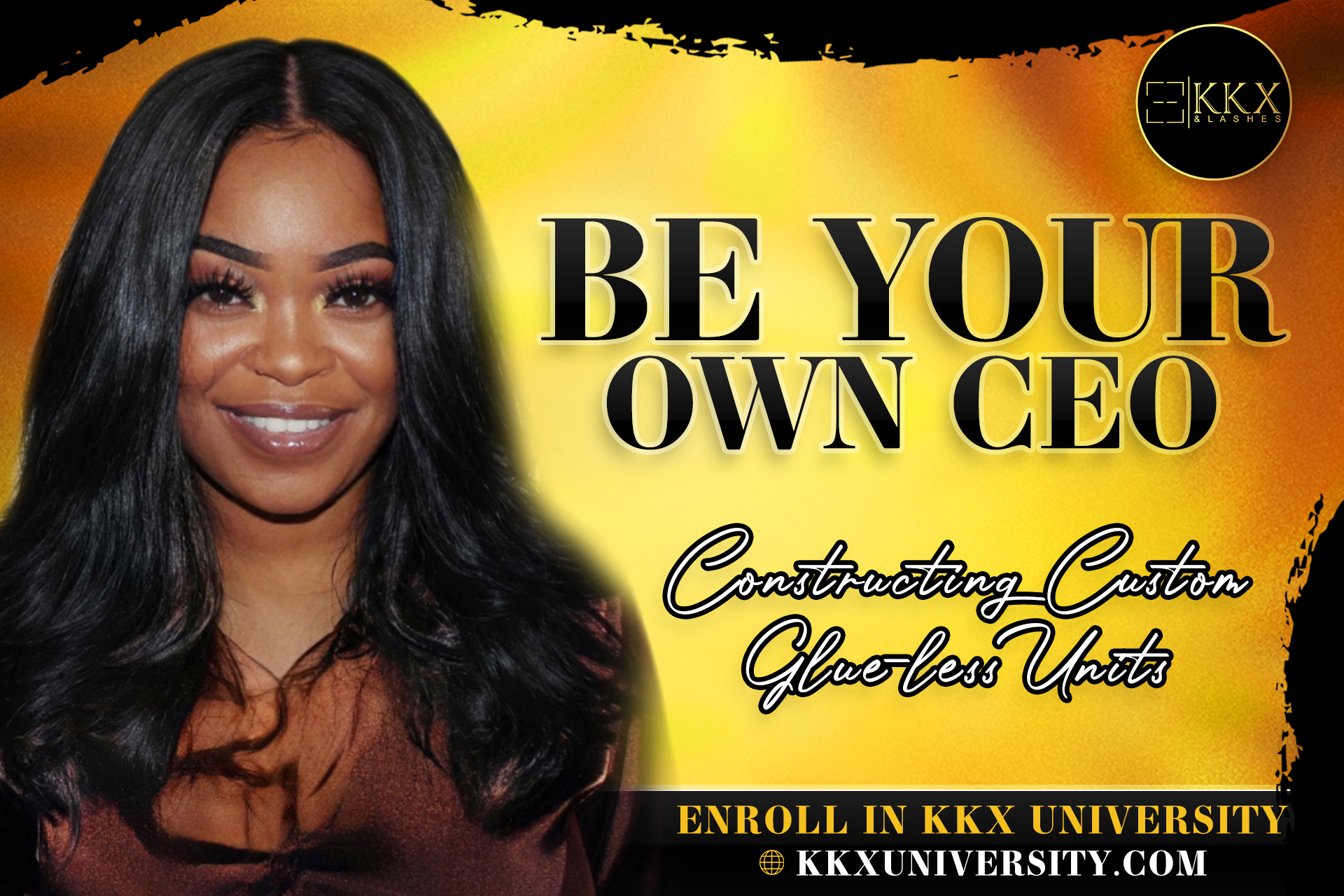 Glueless Frontal & Closure Wig Making Course