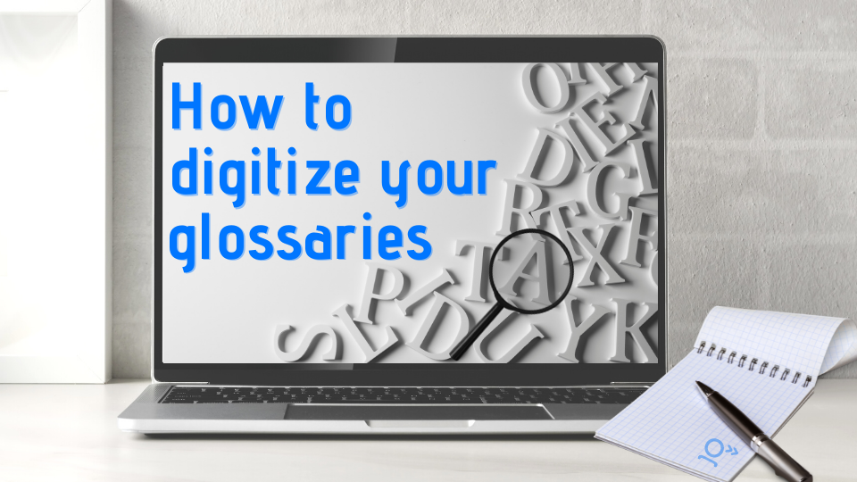 How to digitize your glossaries marketing image