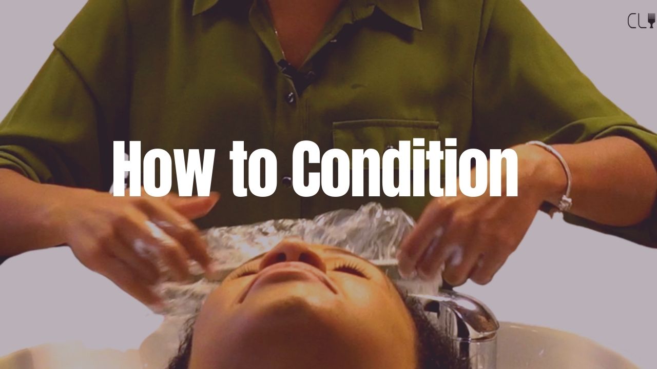 How to condition hair