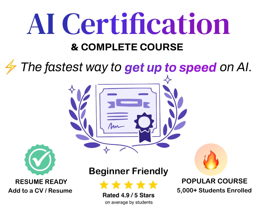 AI Certification from Writing.io