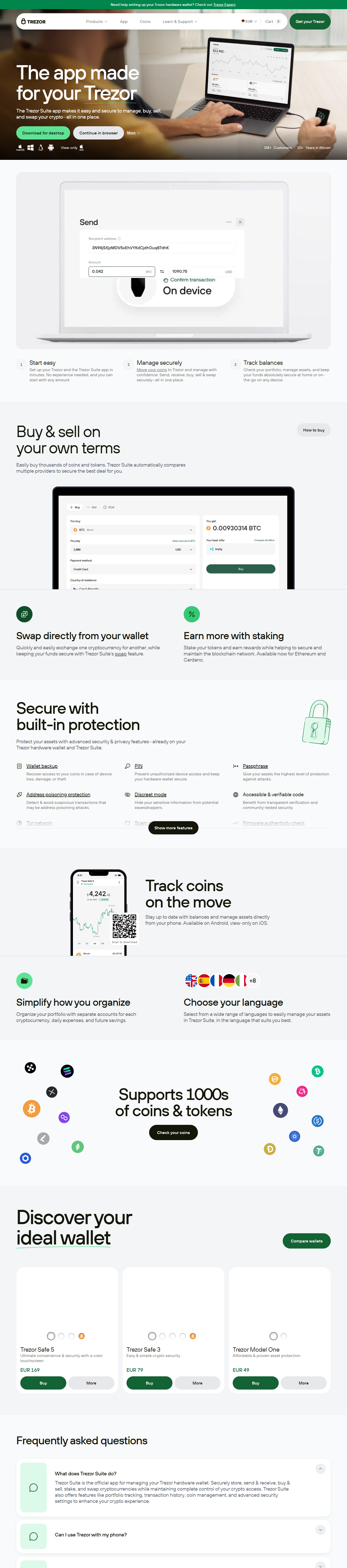 Trezor.io/Start® | Starting Up Your Device | Trezor® | Trezór | Trézor