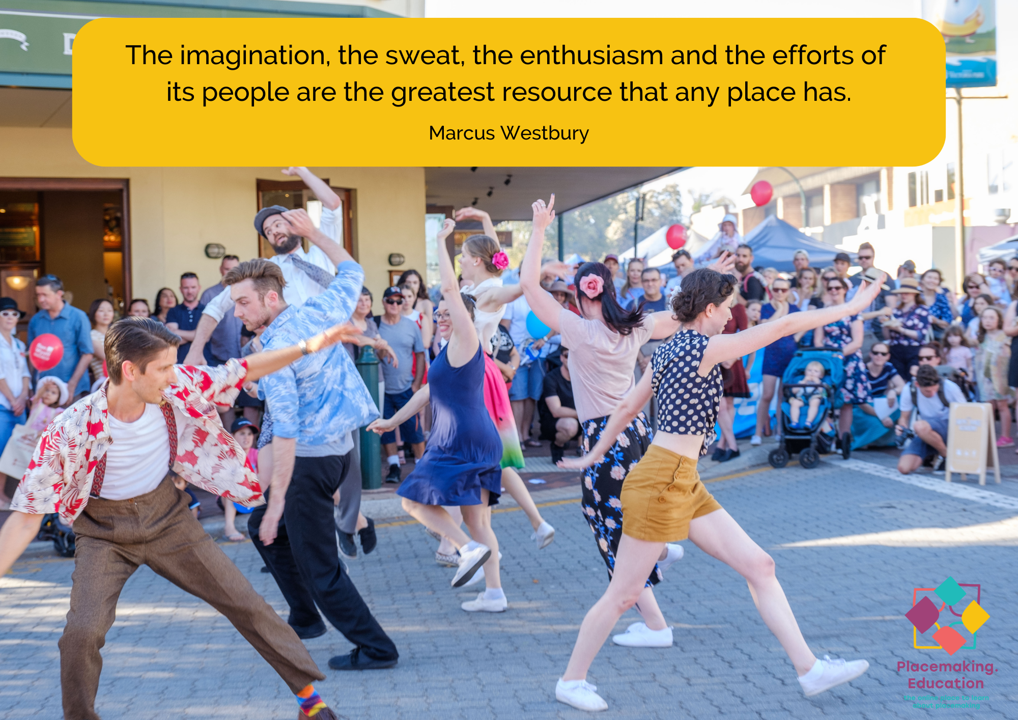 Image showing a quote by Marcus Westbury. The imagination, the sweat, the enthusiasm andthe efforts of its people are the greatest resource that any place has.