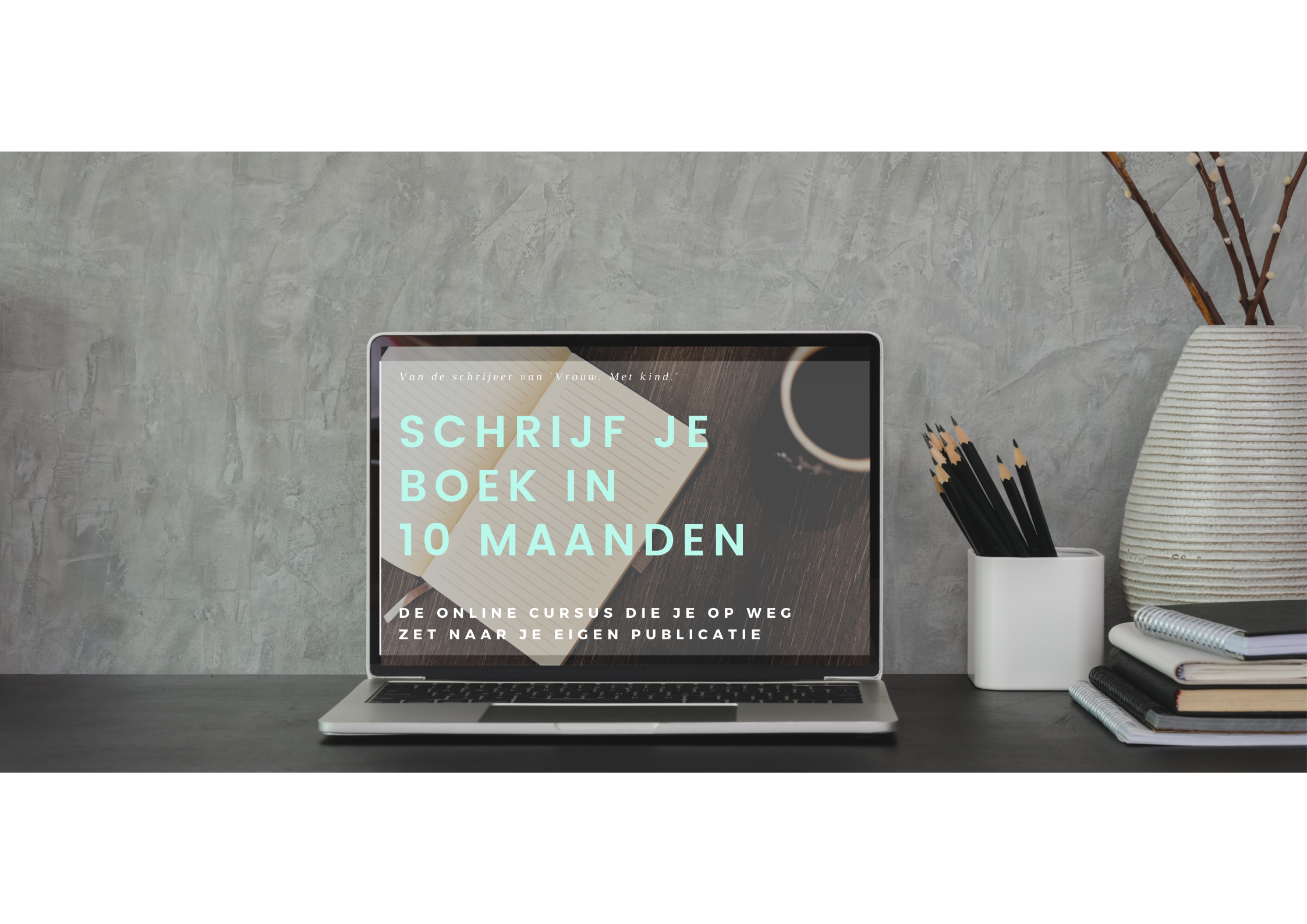 Inschrijvingspagina voor online schrijfcursus