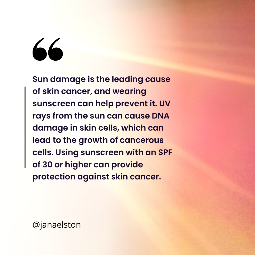 sun damage quote