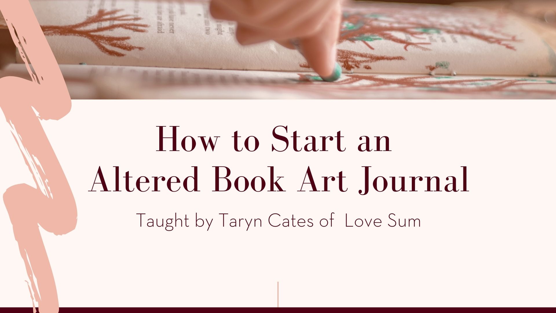 How to start an altered book art journal