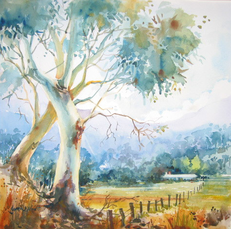 Intermediate Classes for watercolour painters on demand online with Jenny Gilchrist and Northern Beaches Watercolour