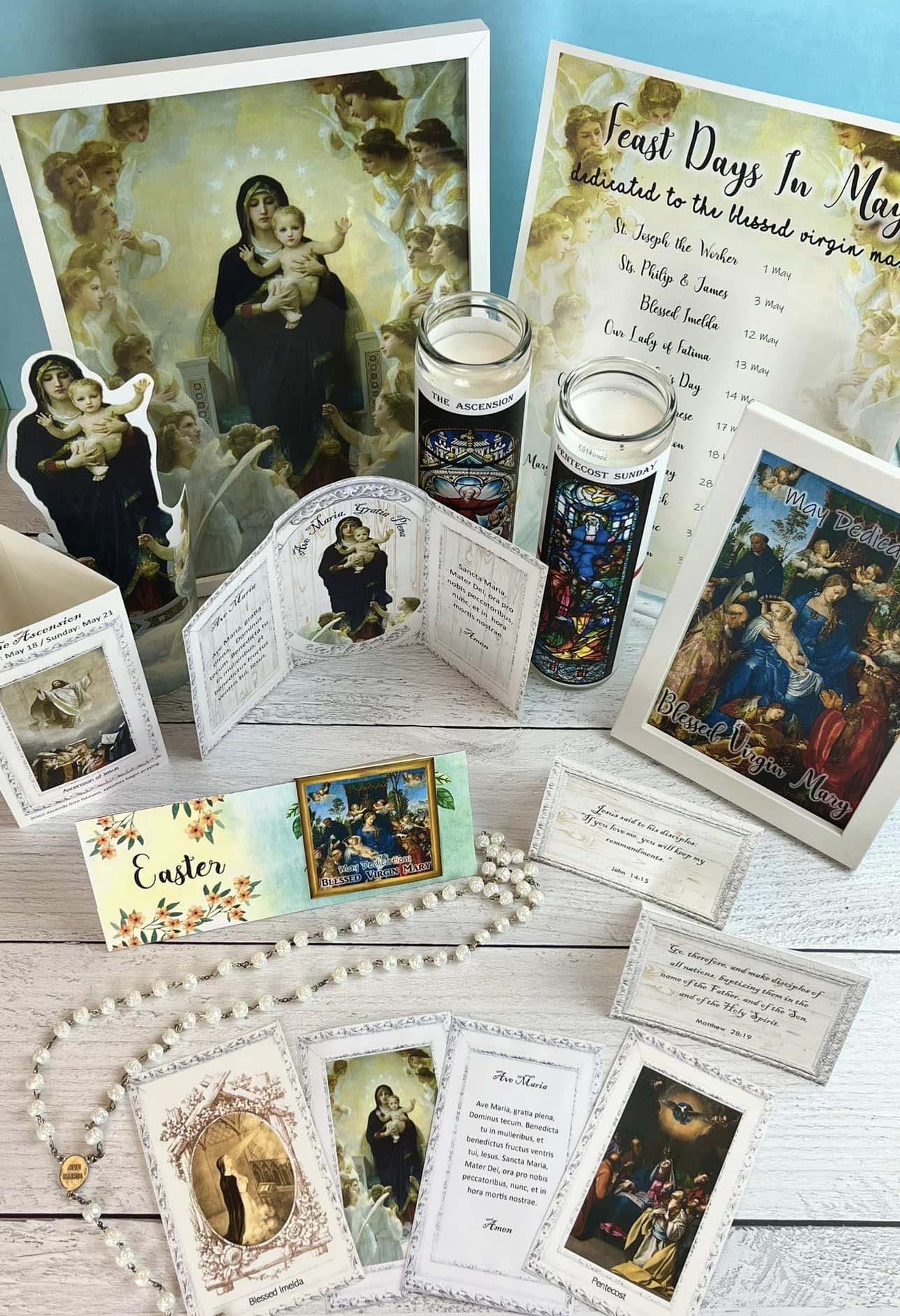 Home Altar Printables Example