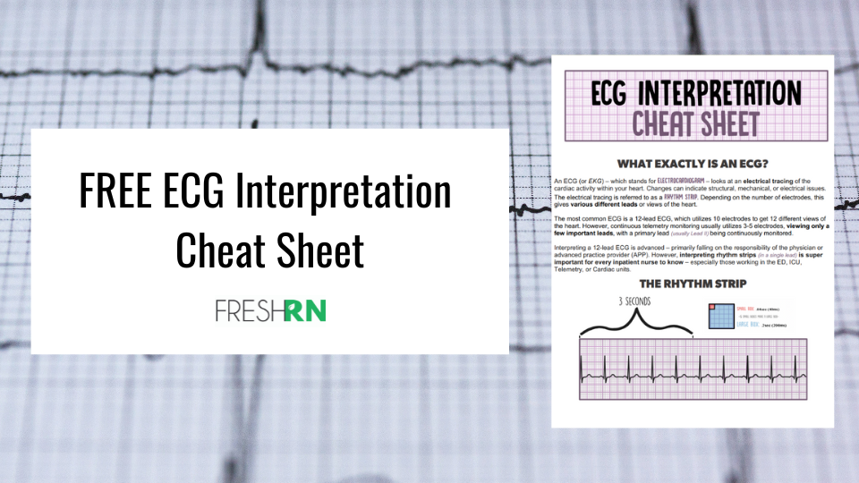 ECG interpretation cheatsheet