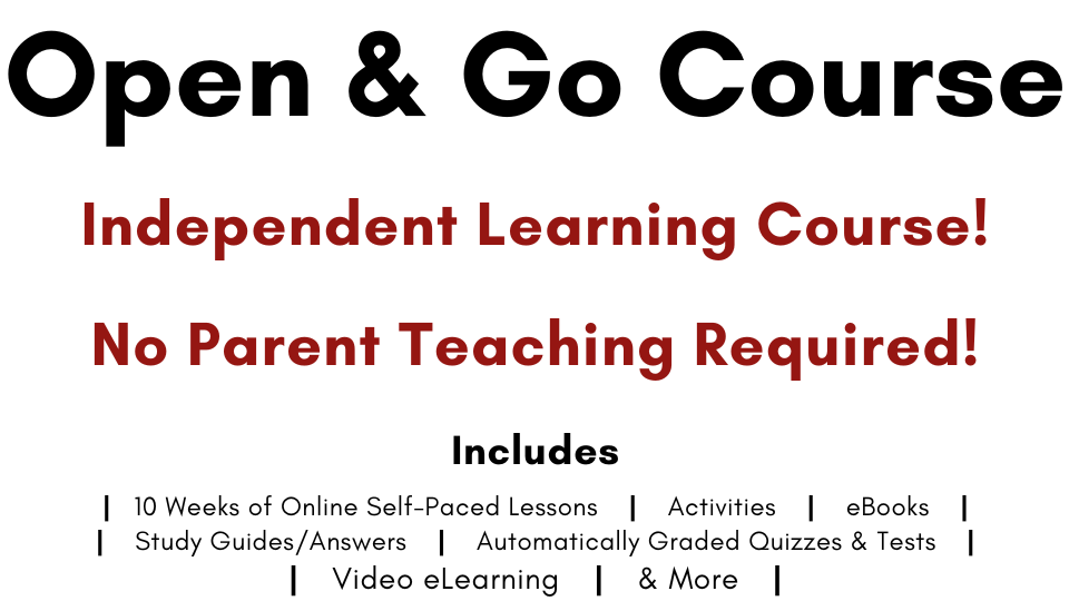 Open &amp;amp; Go Independent Learning Course