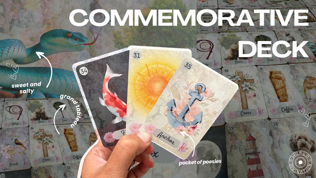 The Commemorative Deck 2024 - Pocket of Poesies Lenormand