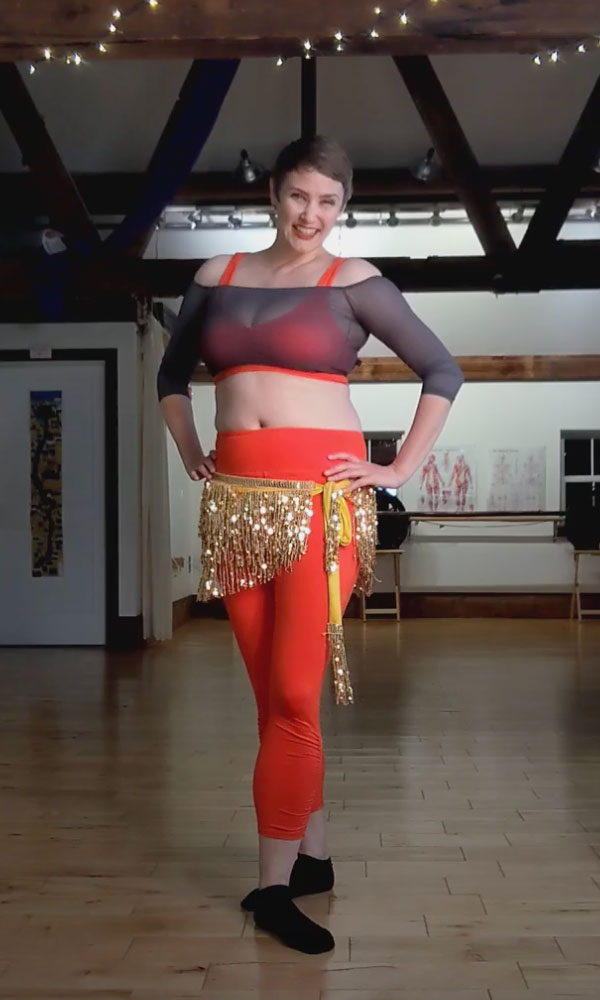 Rosa Noreen, Belly Dance Drum Solo, Online Dance Class