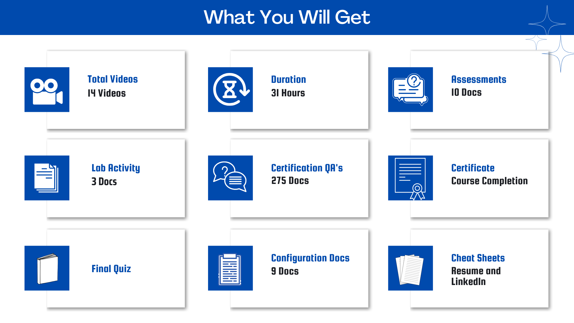 SAP PS (Project Systems) Course Features