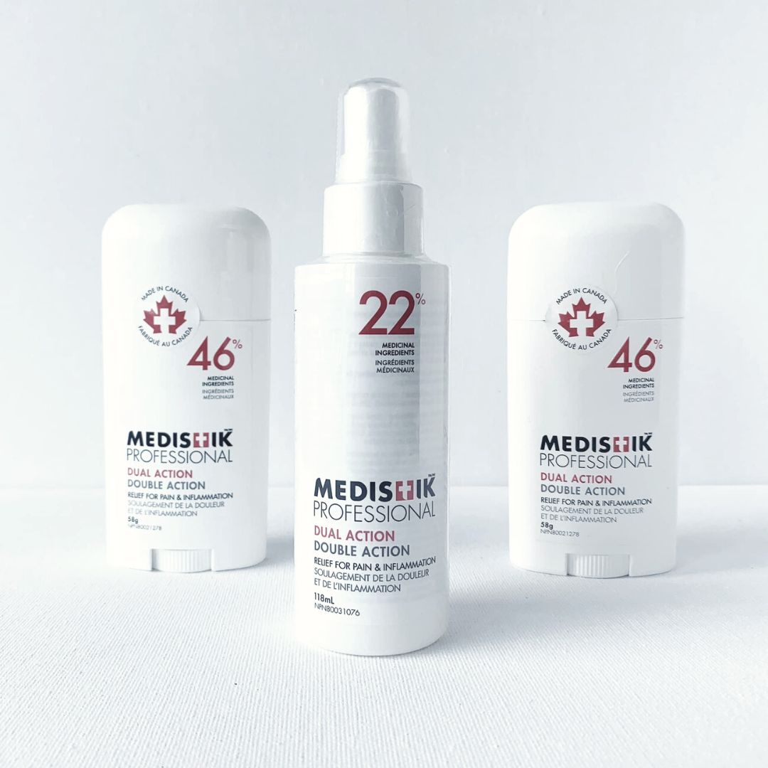 3 bottles of medical product