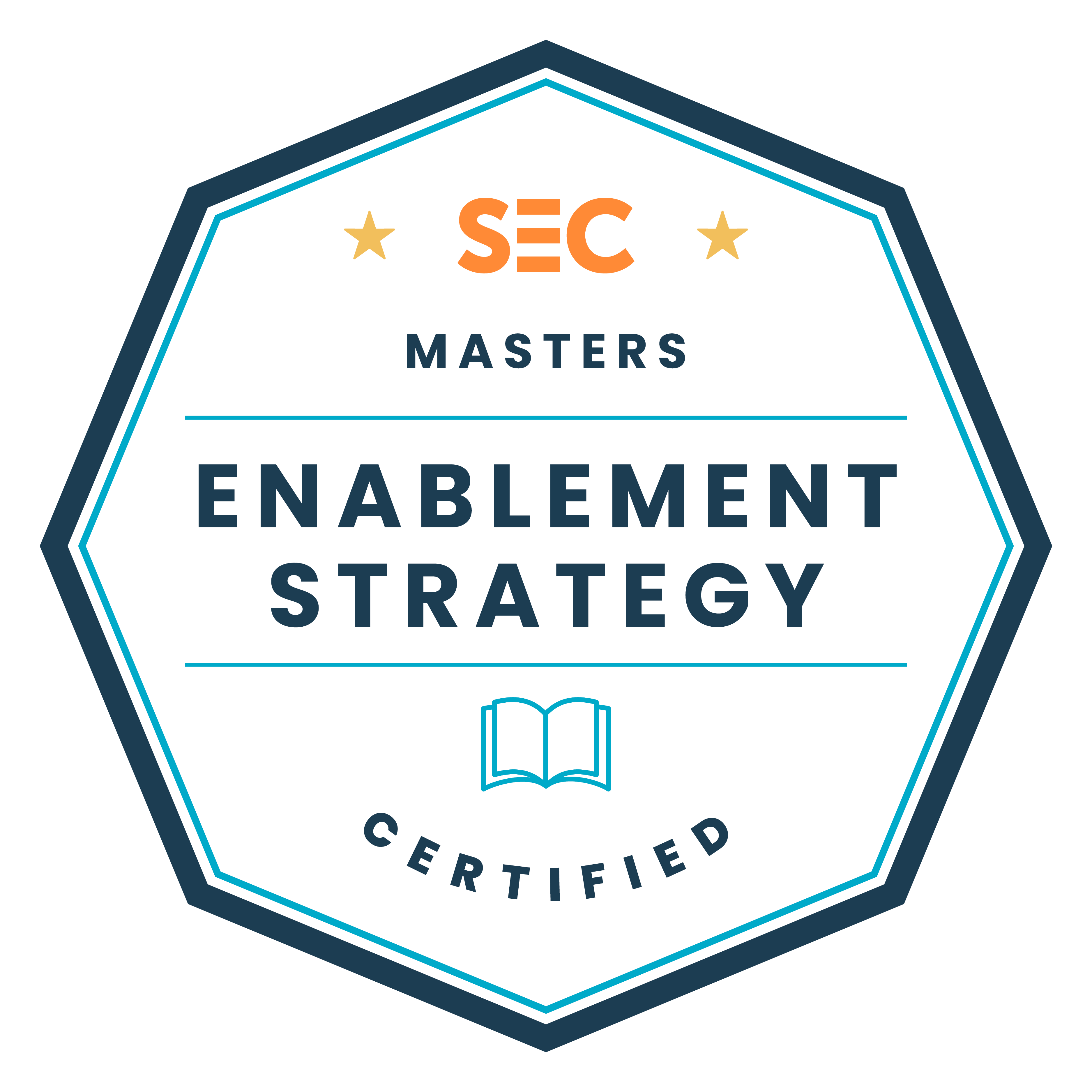 Enablement Strategy Certified | Masters badge