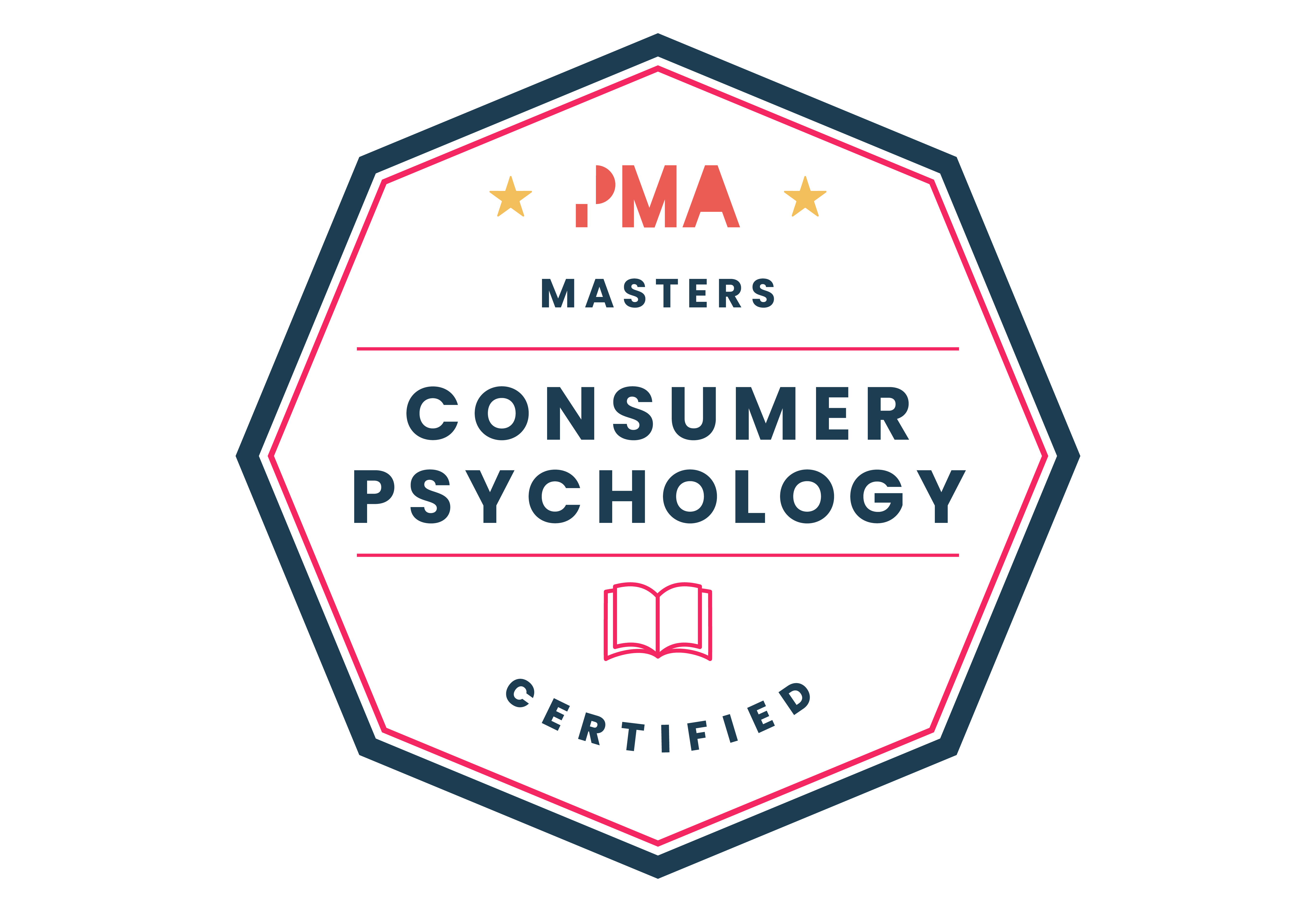 Consumer Psychology Certified | Masters badge