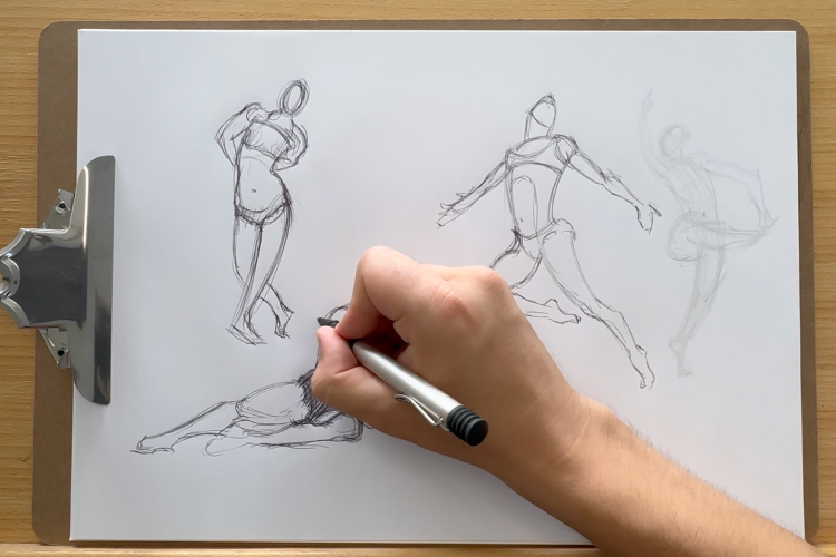 Gesture Drawing Demonstration