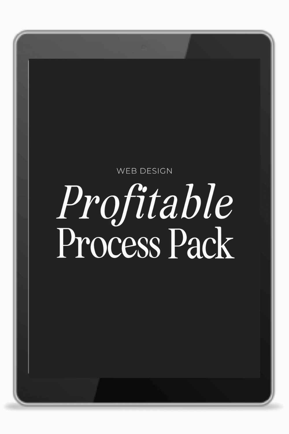 Profitable Process Pack on an iPad