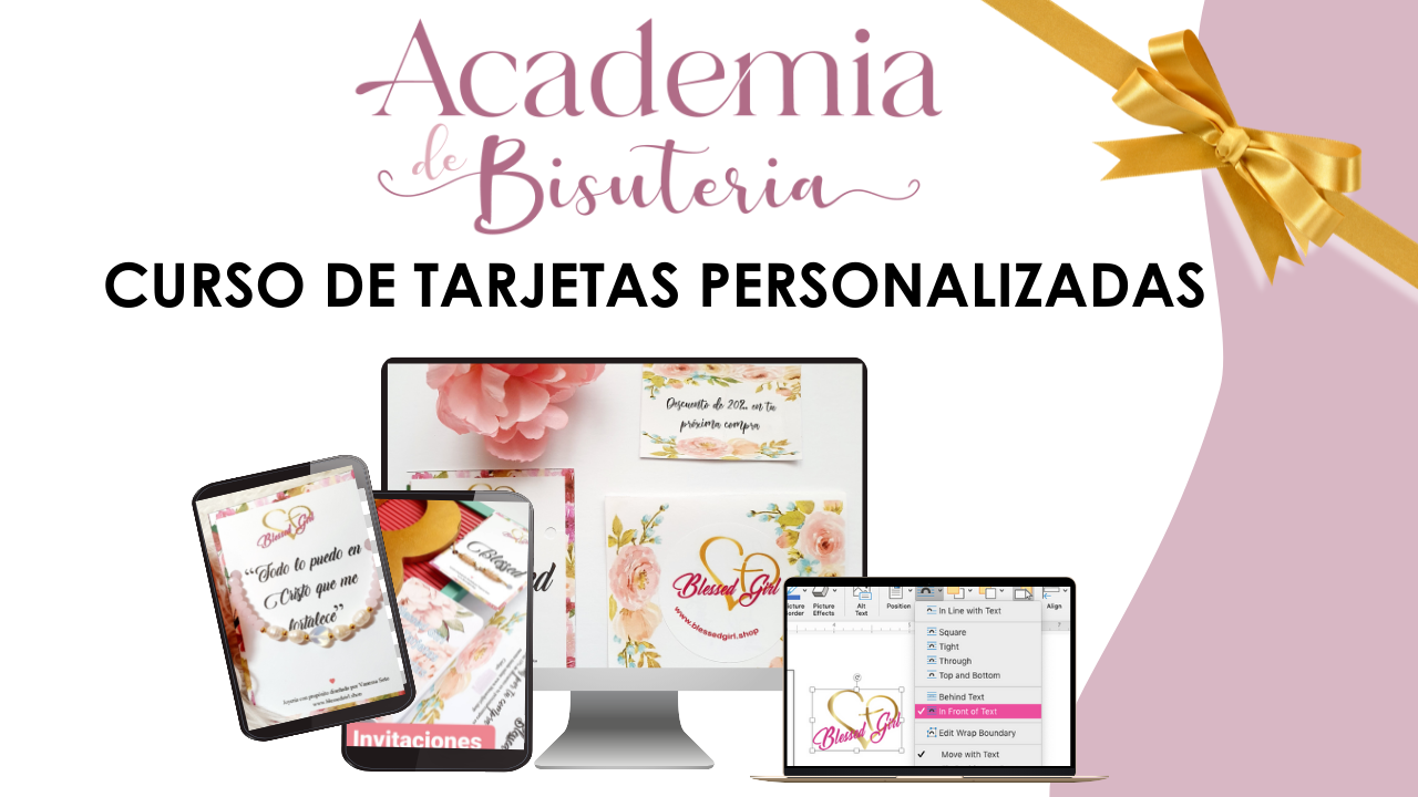 Academia de Bisuteria Blessed Girl- Cursos y Mentorias para emprendedoras que diseñan accesorios y quieren convertirlo en su nuevo negocio rentable 