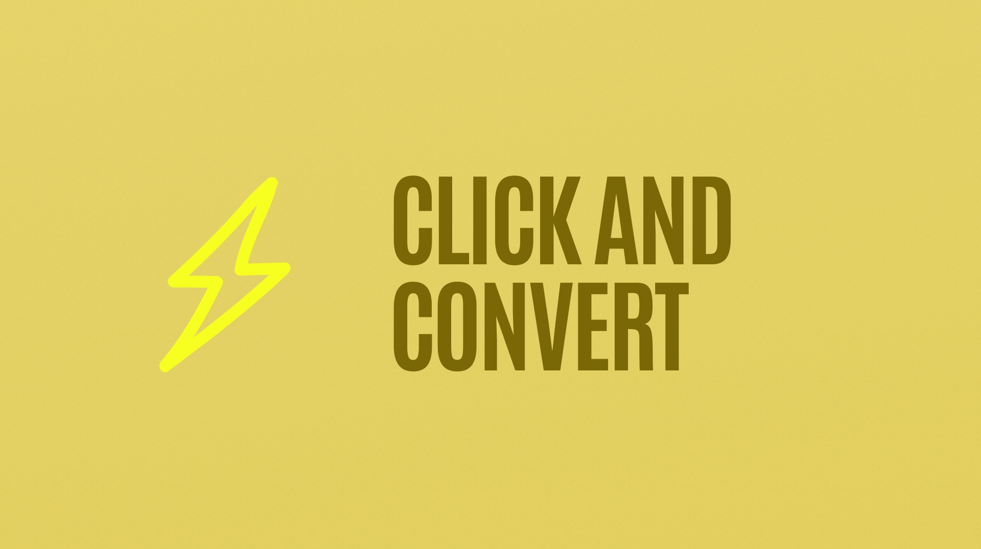 Click and Convert logo
