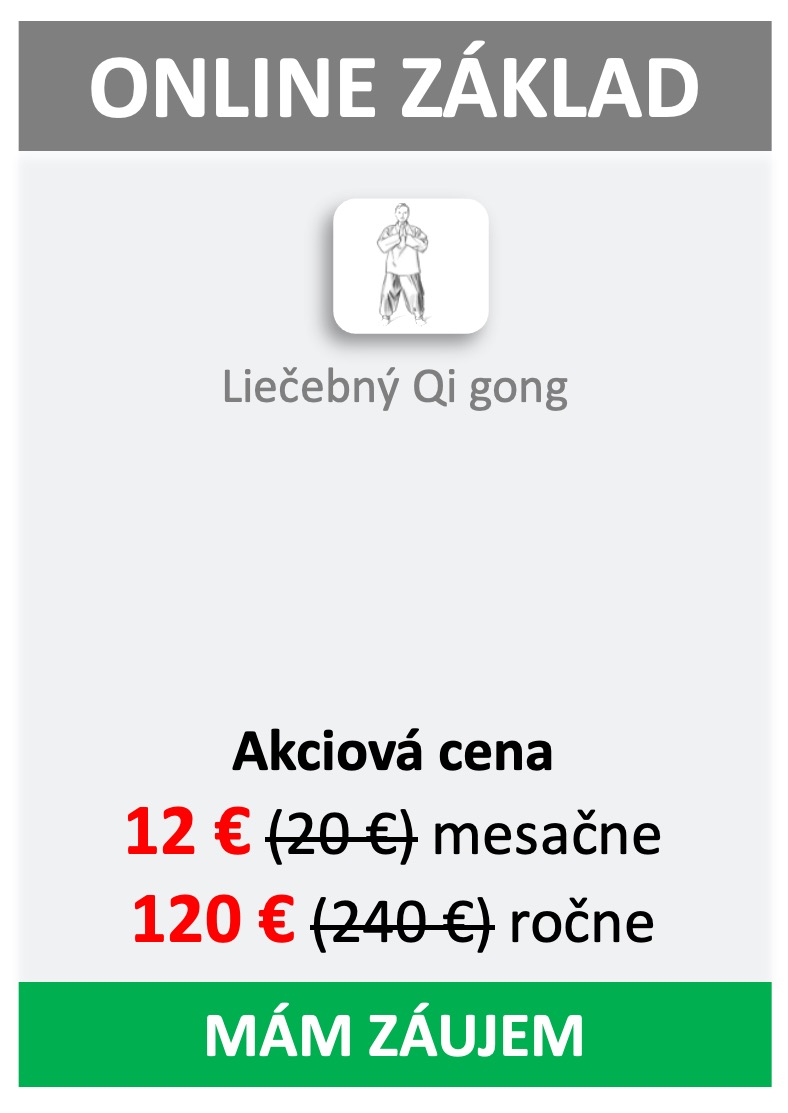 Liečebný, medicínsky, alchymistický Qi Gong a Tai Ji