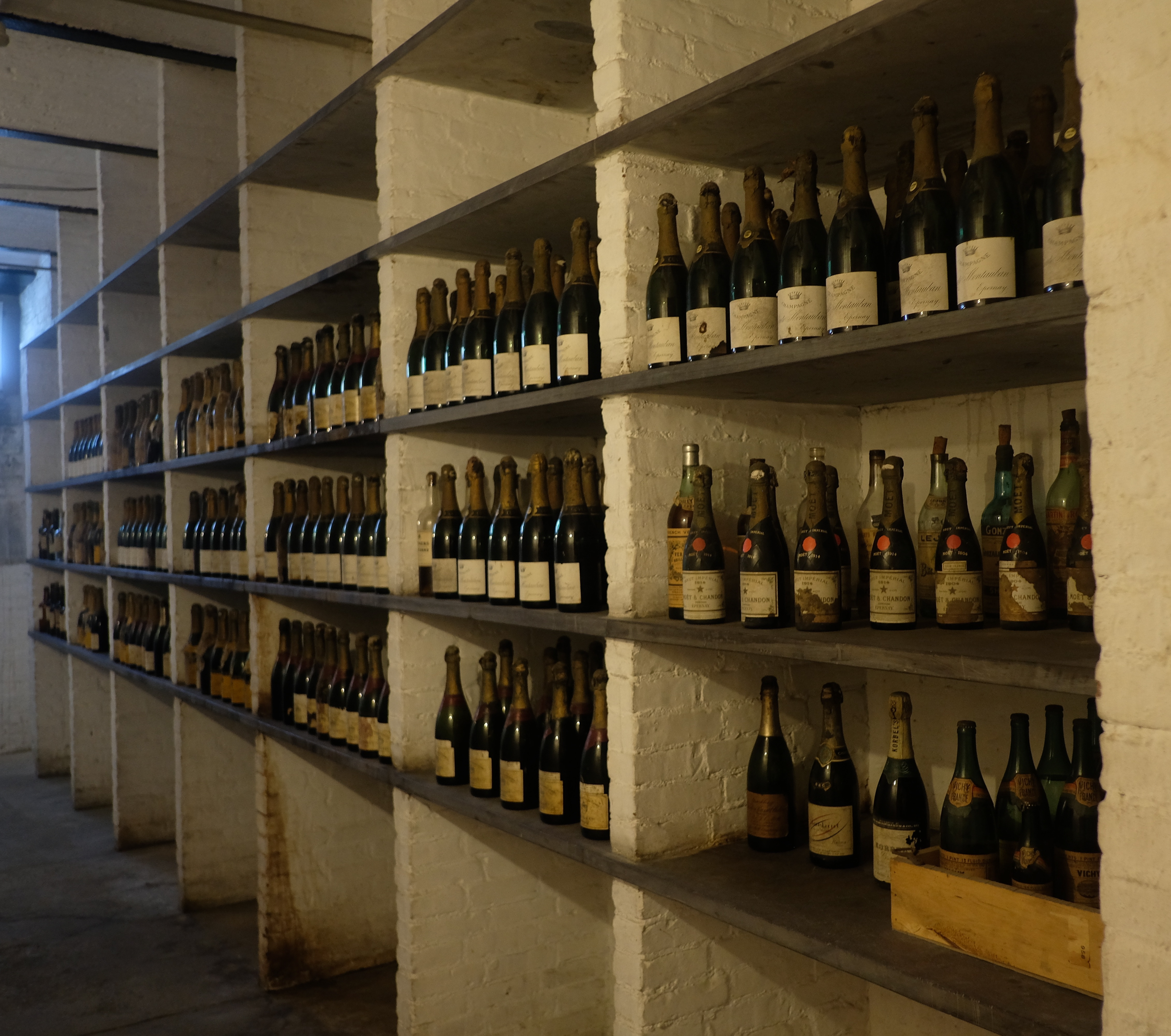 Wine Cellar, The Breakers, Newport RI (c) Fred Van Bennekom