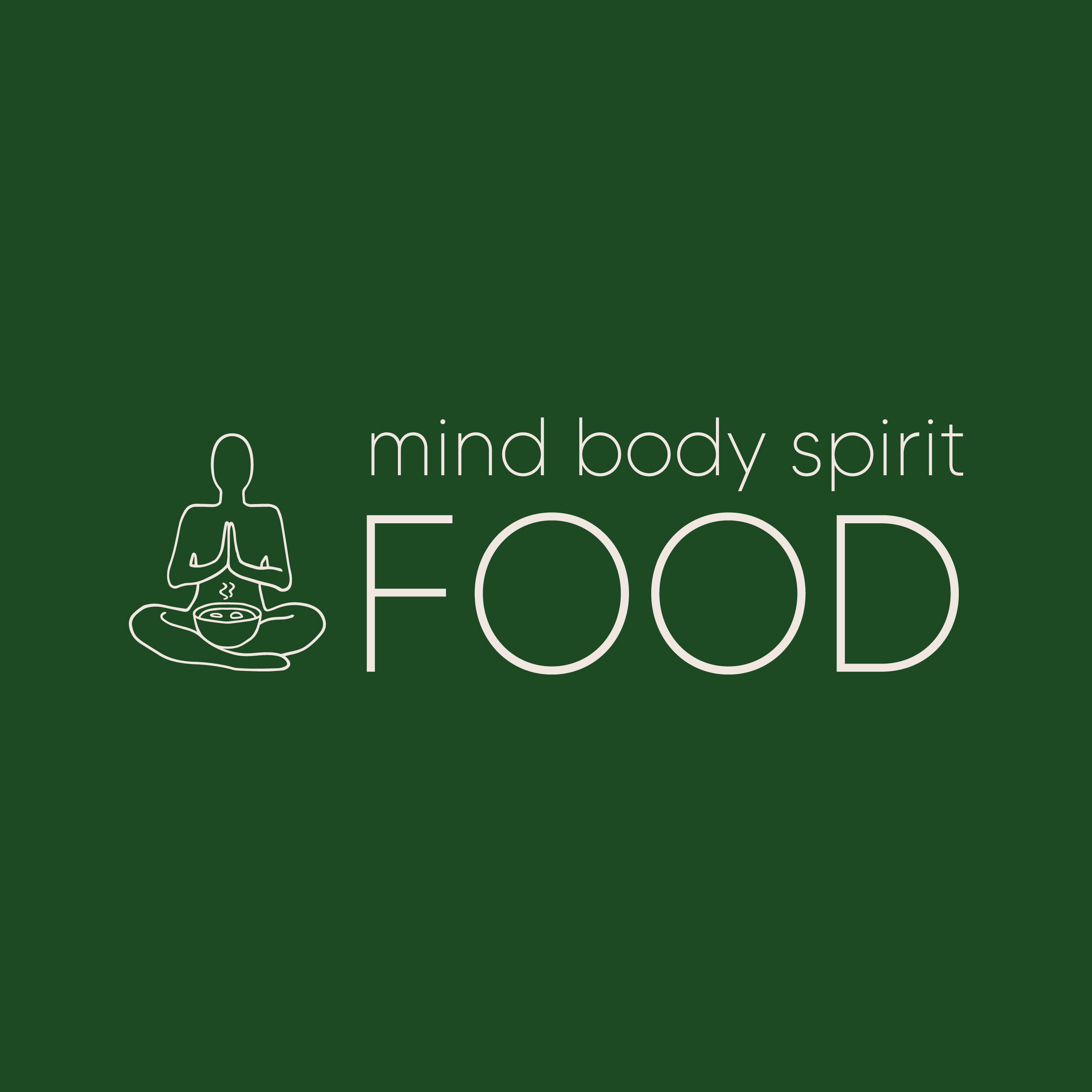 Mind, Body, Spirit, FOOD newsletter logo