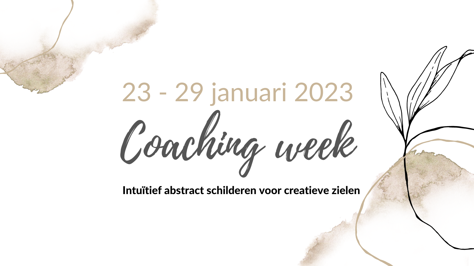 coaching week voor creatieve zielen