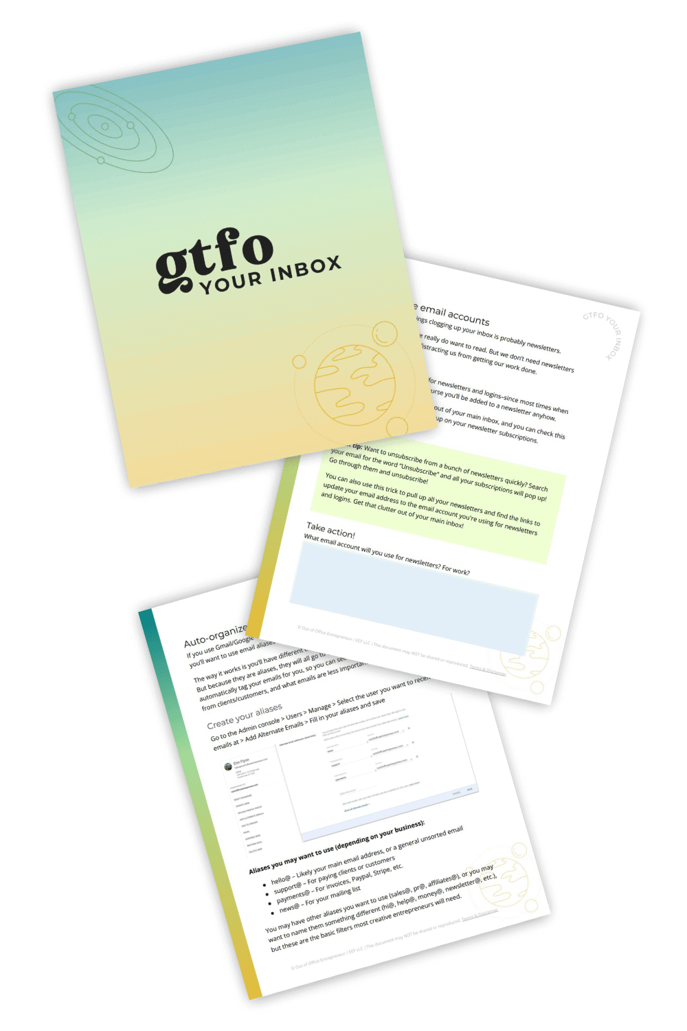 GTFO Your Inbox Workbook