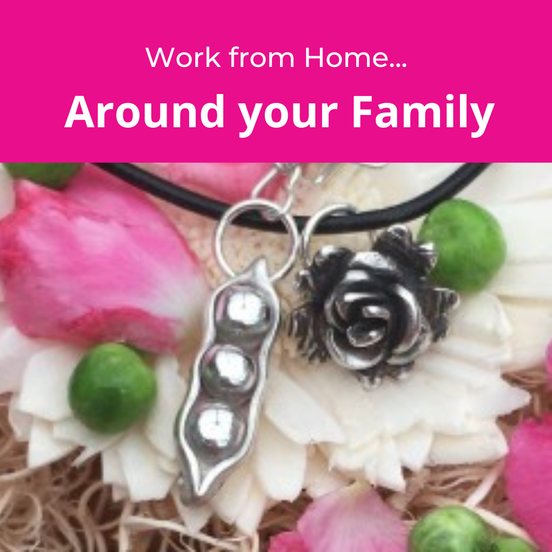 Make jewellery at home with silver clay