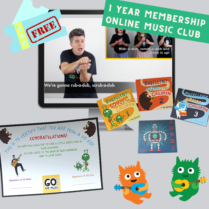 online music club one-year membership