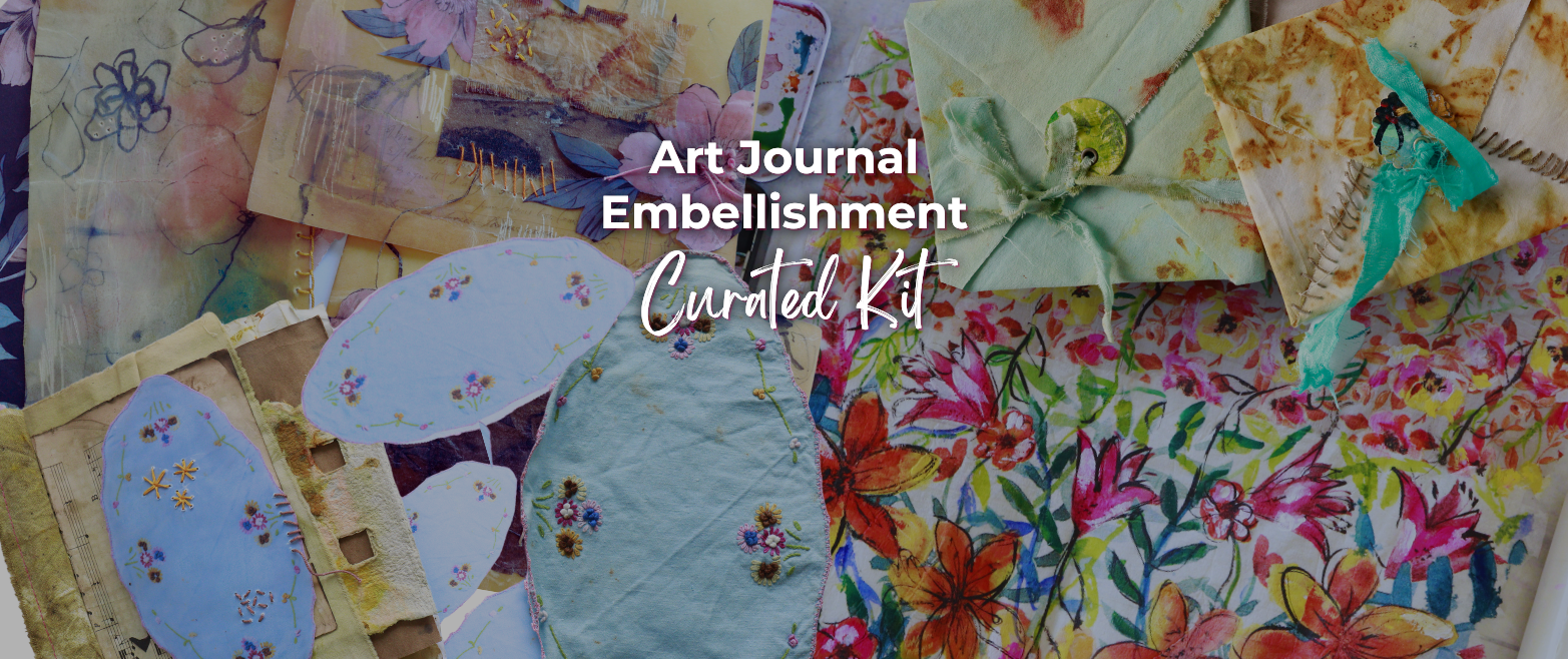 Art Journal Embellishment curated kit