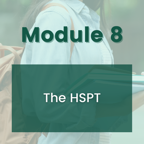 Section 8 - The HSPT