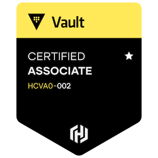 HashiCorp Vault Certified Associate Badge