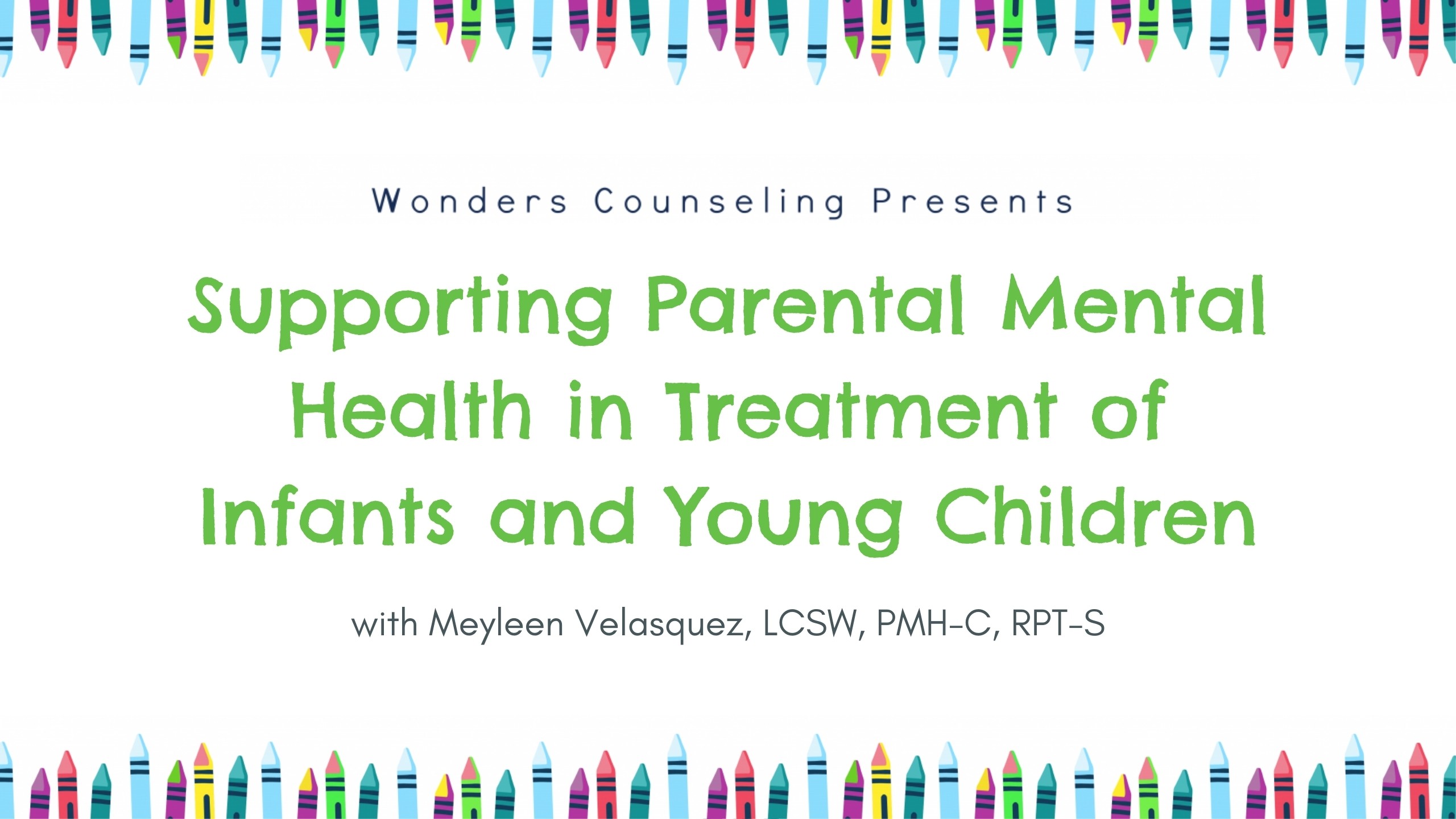 Supporting Parental Mental Health | Wonders Counseling Online School