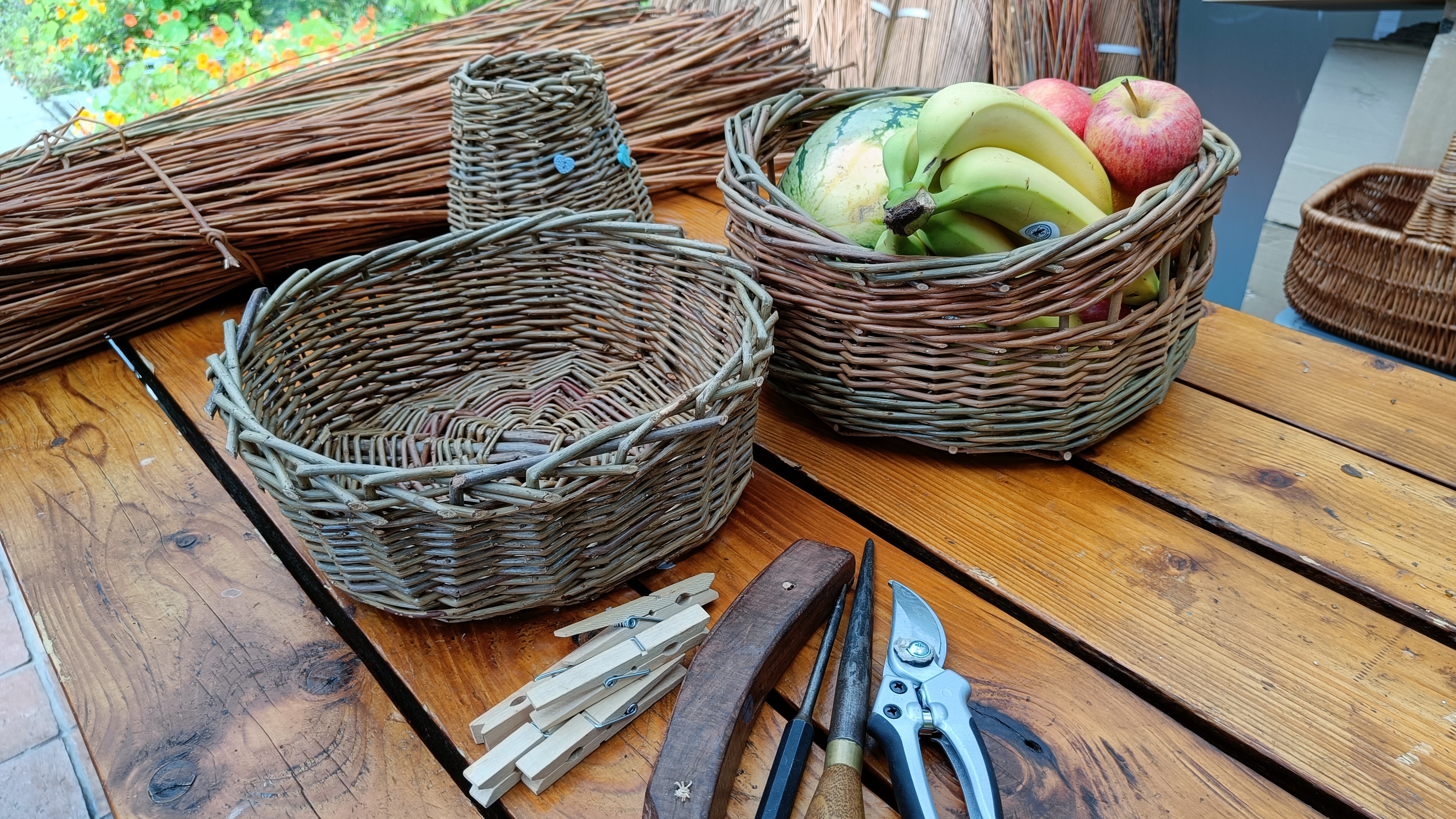 Willow Basket Handmade