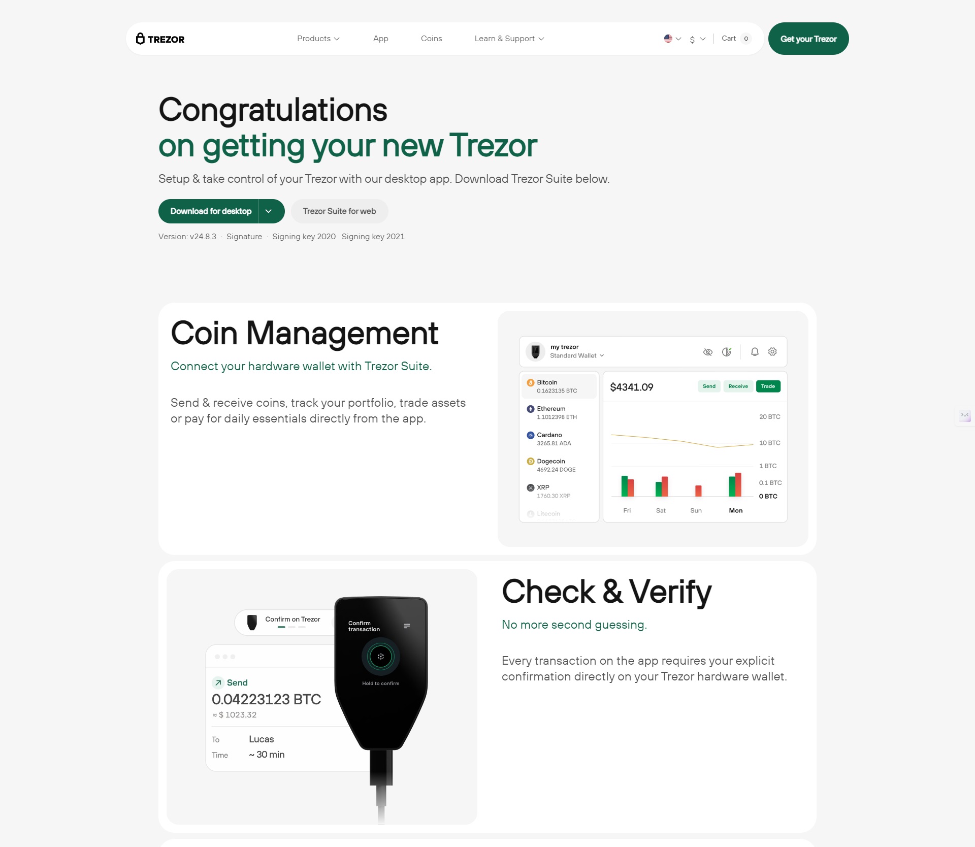 trezor.io/start