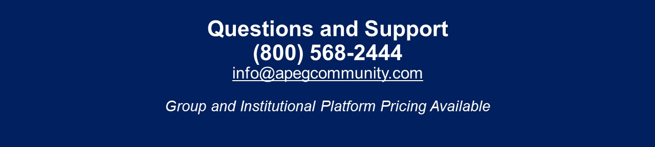 APEG Contact Information