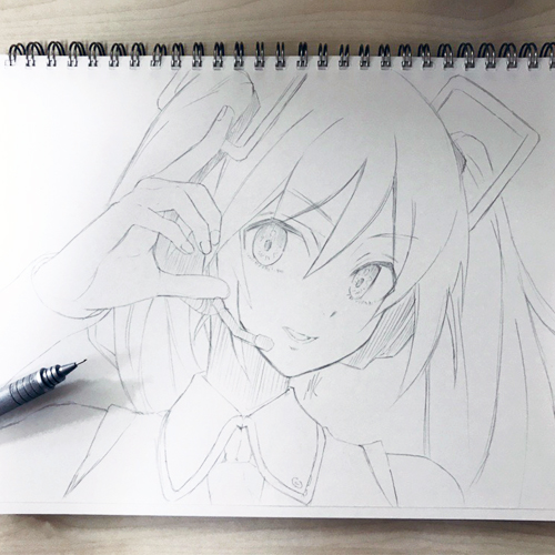 Learn about manga and anime illustration, and how to sketch anime characters like this!