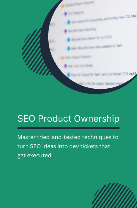 SEO Product Ownership
