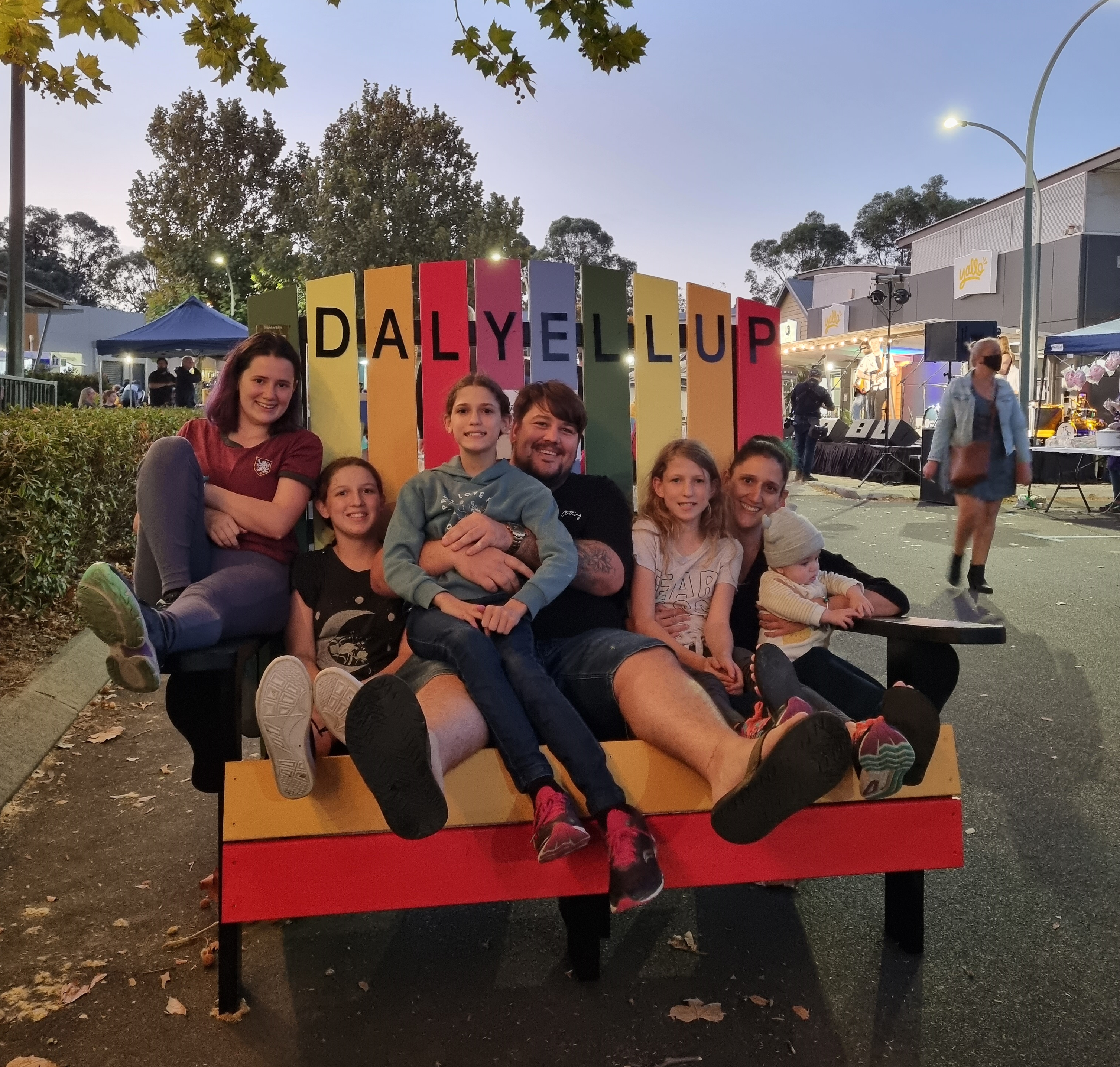 Photo showing the Dalyellup Big Chair by Dalyellup Collective Western Australia